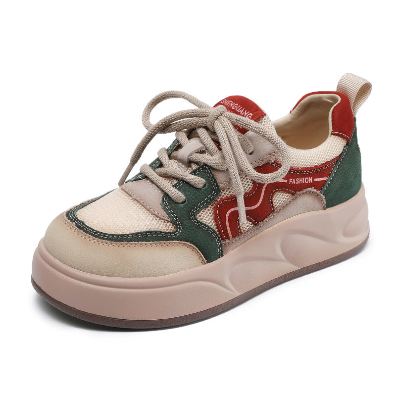 Dame Trendy Chunky Sneakers med åndbart mesh og komfortpolstring Stilla