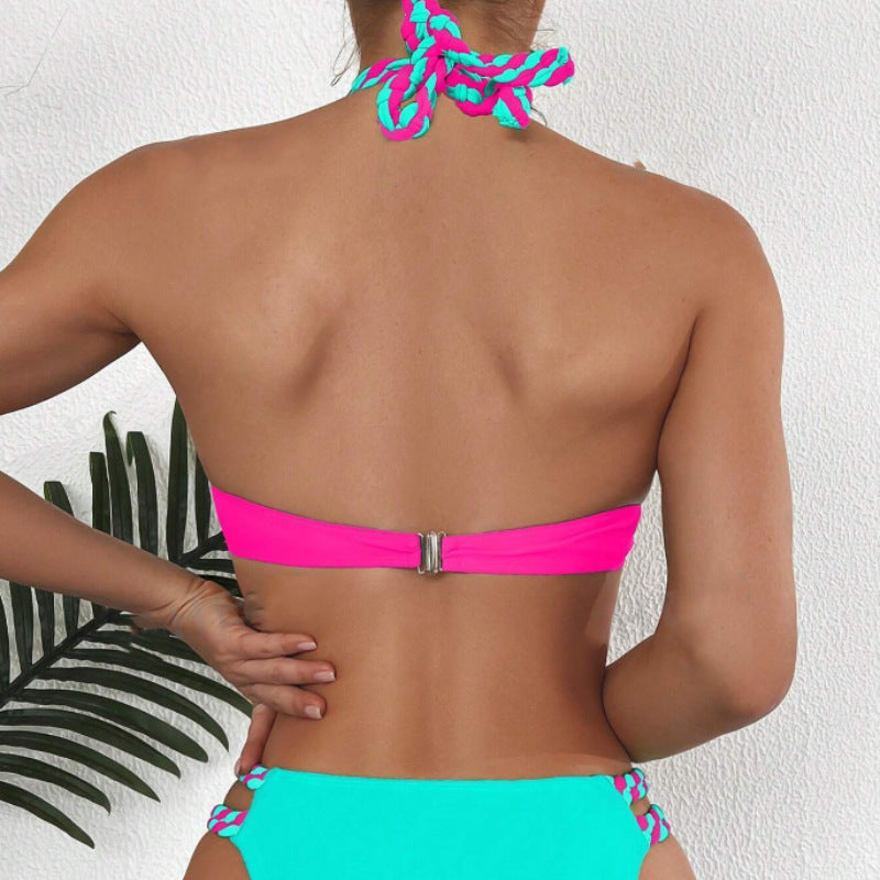 Femme Farverigt Bikini-Sæt Stilla