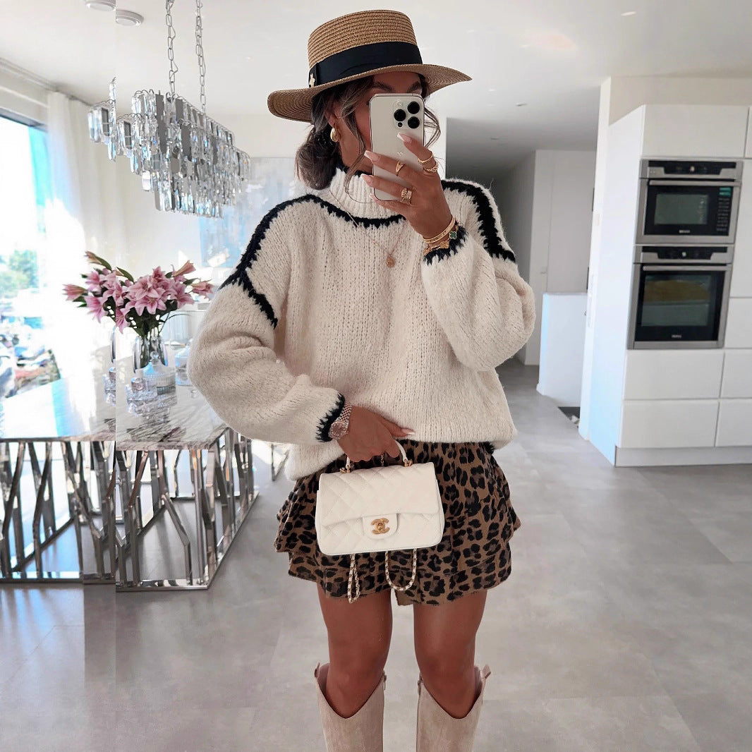 Kvinder Chunky Strik Sweater Stilla