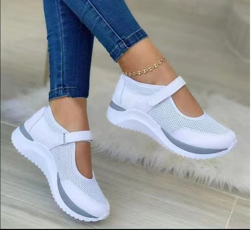 Dame Åndbare Slip-On Sportsko med komfortabel Dæmpningsteknologi Stilla