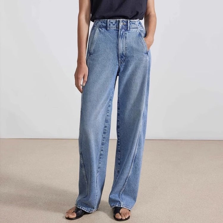 Damer Høj Talje Mom Jeans Stilla
