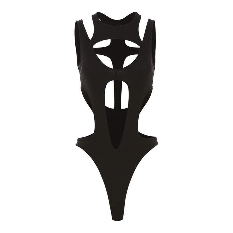 Dame Sporty Cut-Out Badedragt Stilla