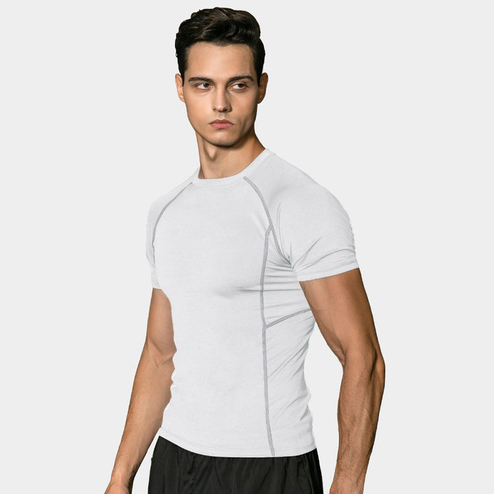 Herrer Funktionelt Sport-T-Shirt med ergonomisk snit og åndbar teknologi Stilla