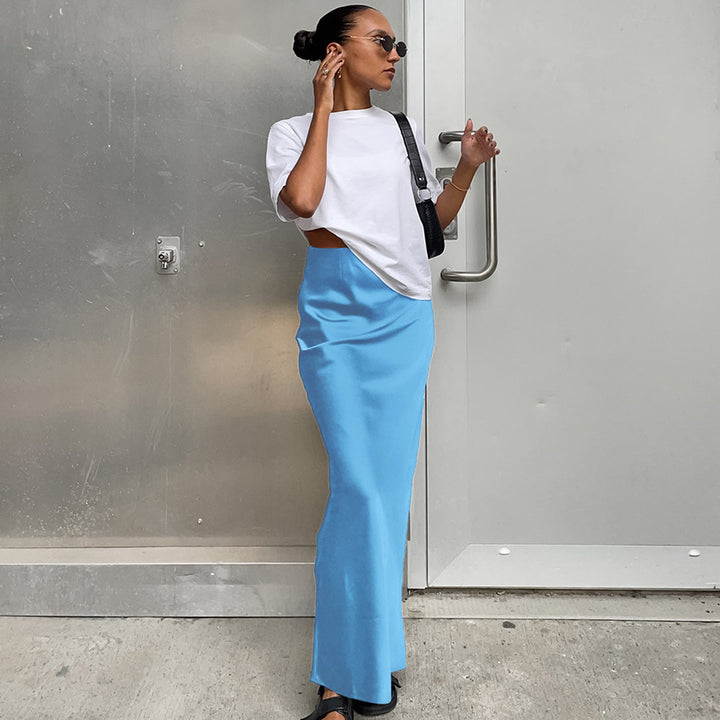 Dame Elegant Maxi-Nederdel Stilla