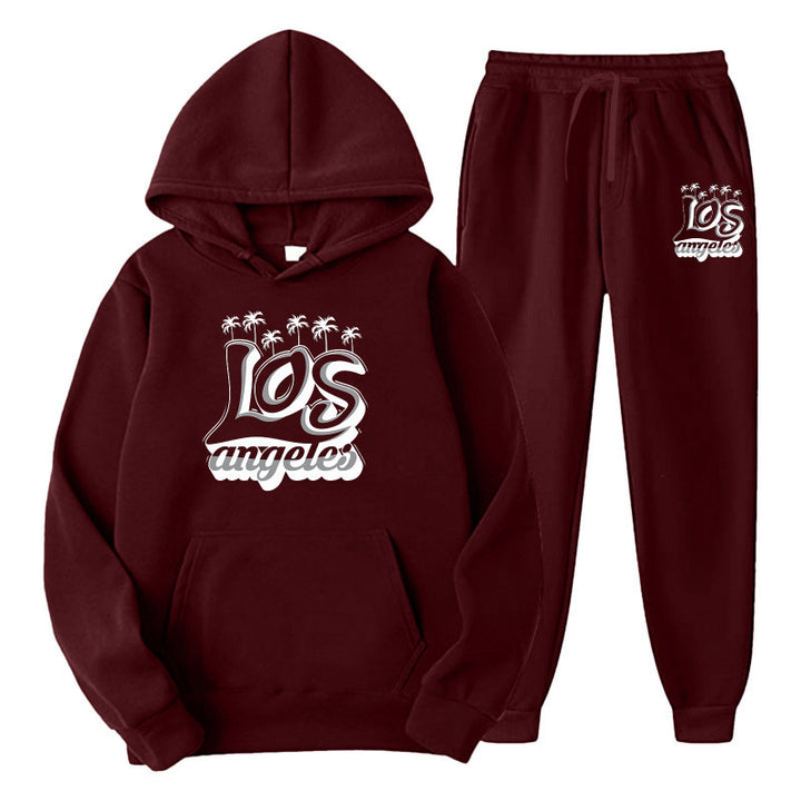 Kvindernes Sporty Hoodie og Joggingbukser Sæt Skovae