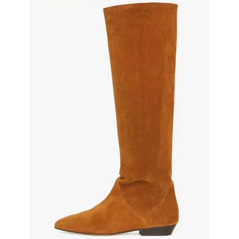 Femme Slouchy Høj-Over-Knæ Støvler Stilla