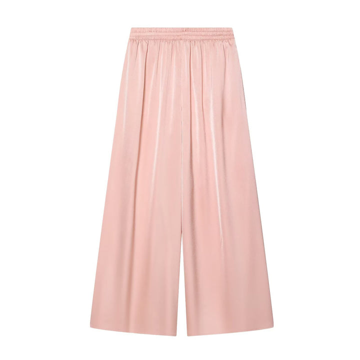 Damevidde culotte med elastisk bånd og flydende stof Skovae