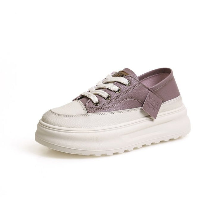 Dame Sneakers i moderne design med høj sål og åndbart overmateriale Stilla
