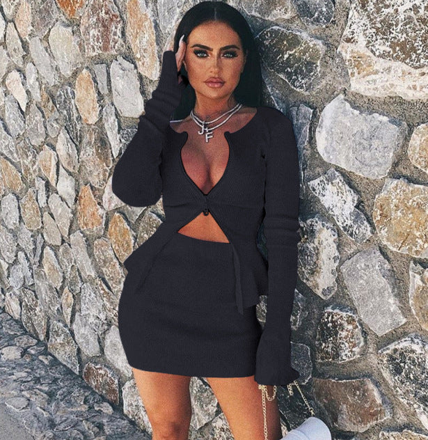Dame Flirty Cut-Out Bodycon Kjole Stilla