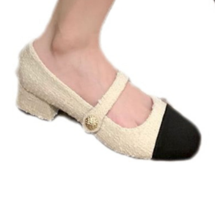 Femme Classic Tweed Mary Jane Sko Stilla
