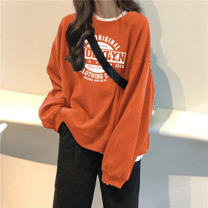 Femme Overstørrelse Grafik Sweatshirt med unikt design Stilla