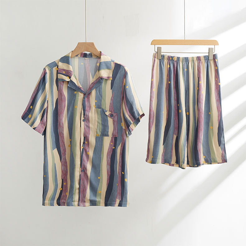 Dame Pyjama-sæt med unikt håndtegnet design og komfortabel pasform Stilla