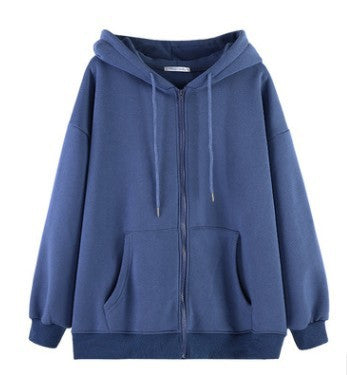 Femme Oversized Zip-Up Hoodie Stilla
