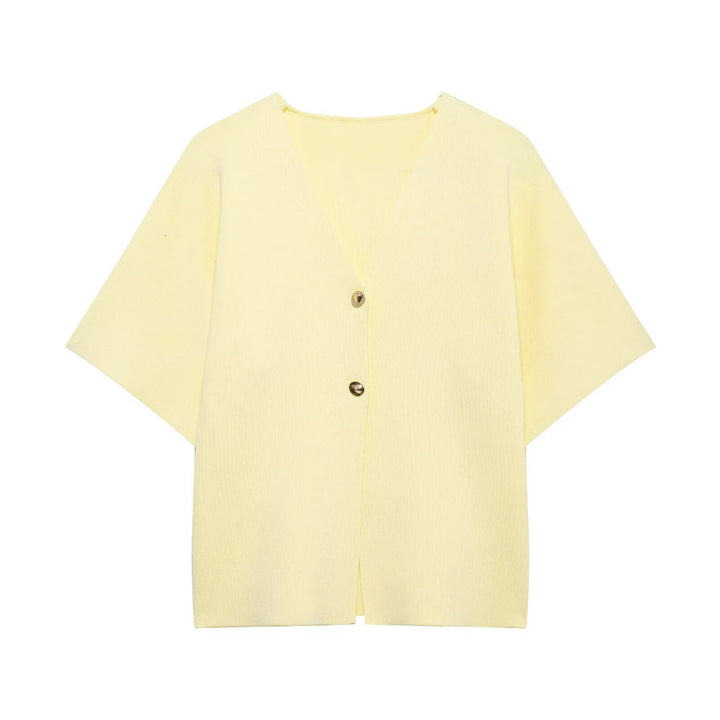 Femme Relaxed Fit Button-Up Bluse Stilla