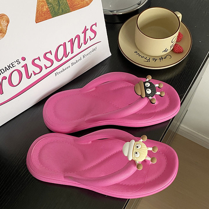 Dame Sjove og komfortable badesandaler med ergonomisk sål Stilla