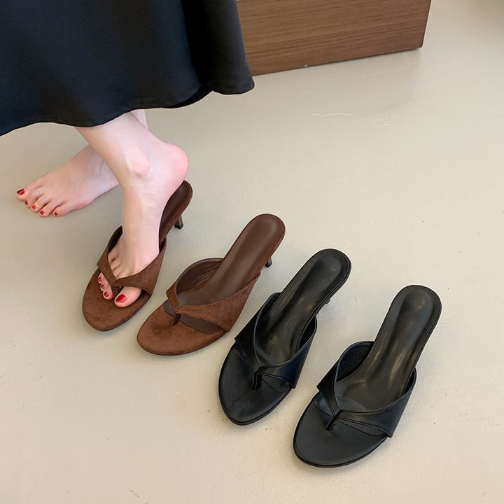 Dame Elegante Åbne Tæer Hæle Slyng Sandaler Stilla