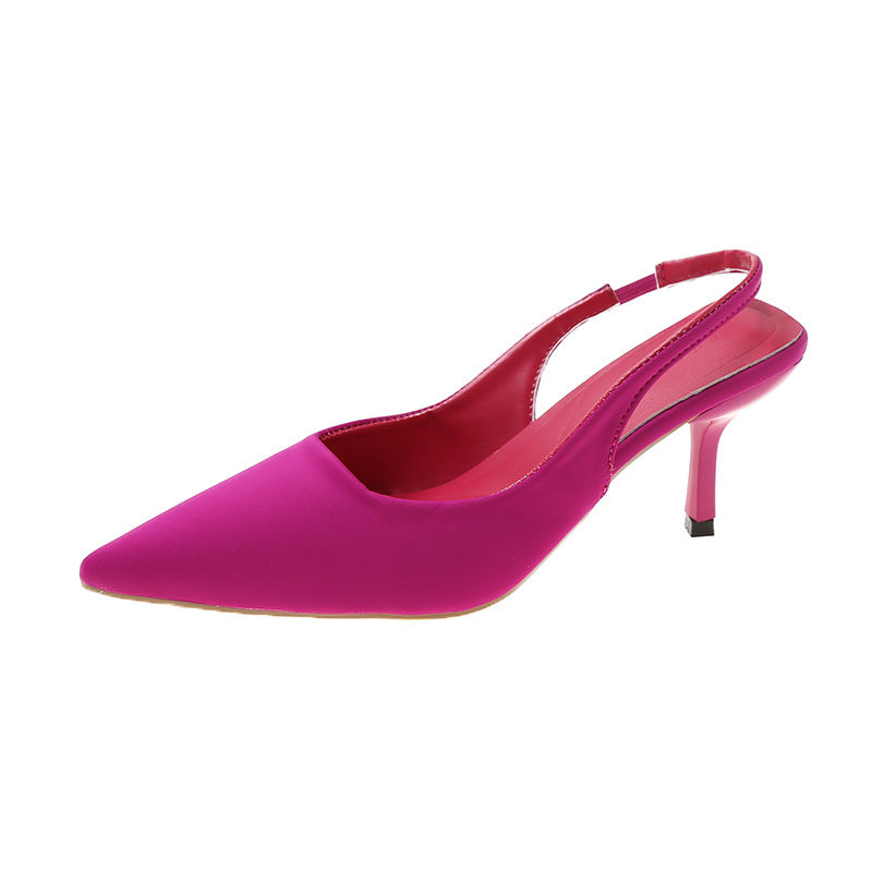 Dame Slingback Pumps med elegant snit og behagelig hælhøjde Stilla
