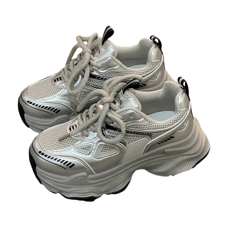 Dame Sporty Sneakers med åndbar netoverflade og støddæmpende sålprofil Stilla
