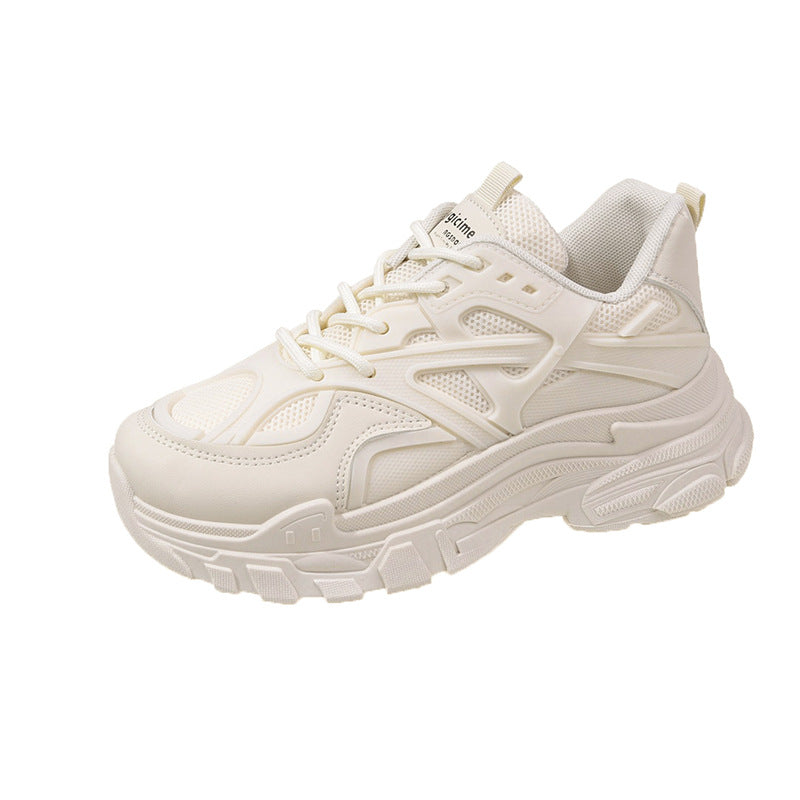 Dame sporty Chunky Sneakers med åndbare mesh-indsatser og skridsikker sål Stilla