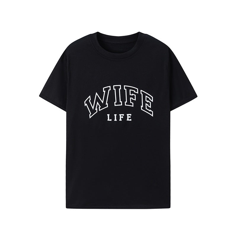 Kvinde Casual Grafik T-Shirt Stilla