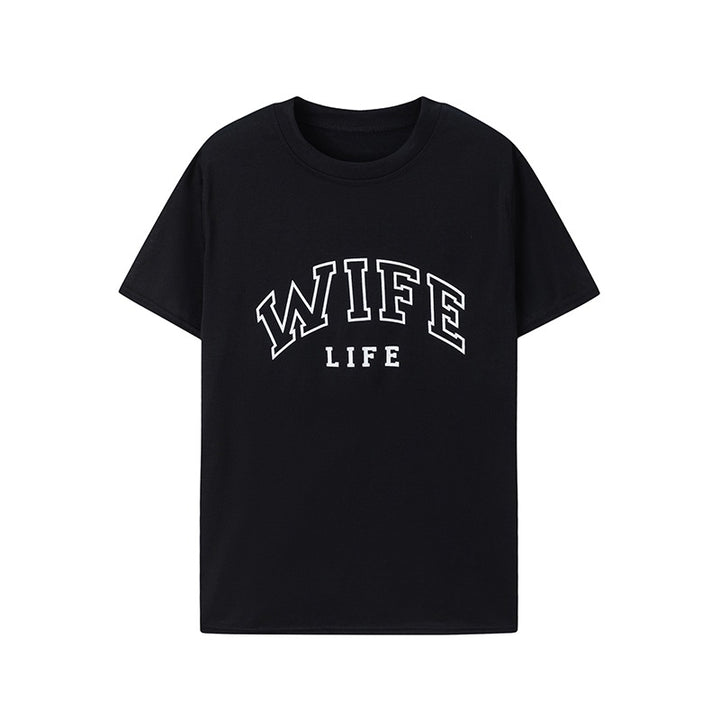 Kvinde Casual Grafik T-Shirt Stilla