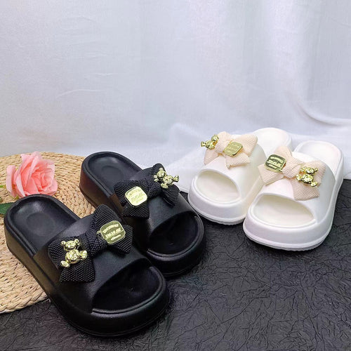Dame Sjove og glamourøse Slippers med høj kvalitet Dekor Stilla