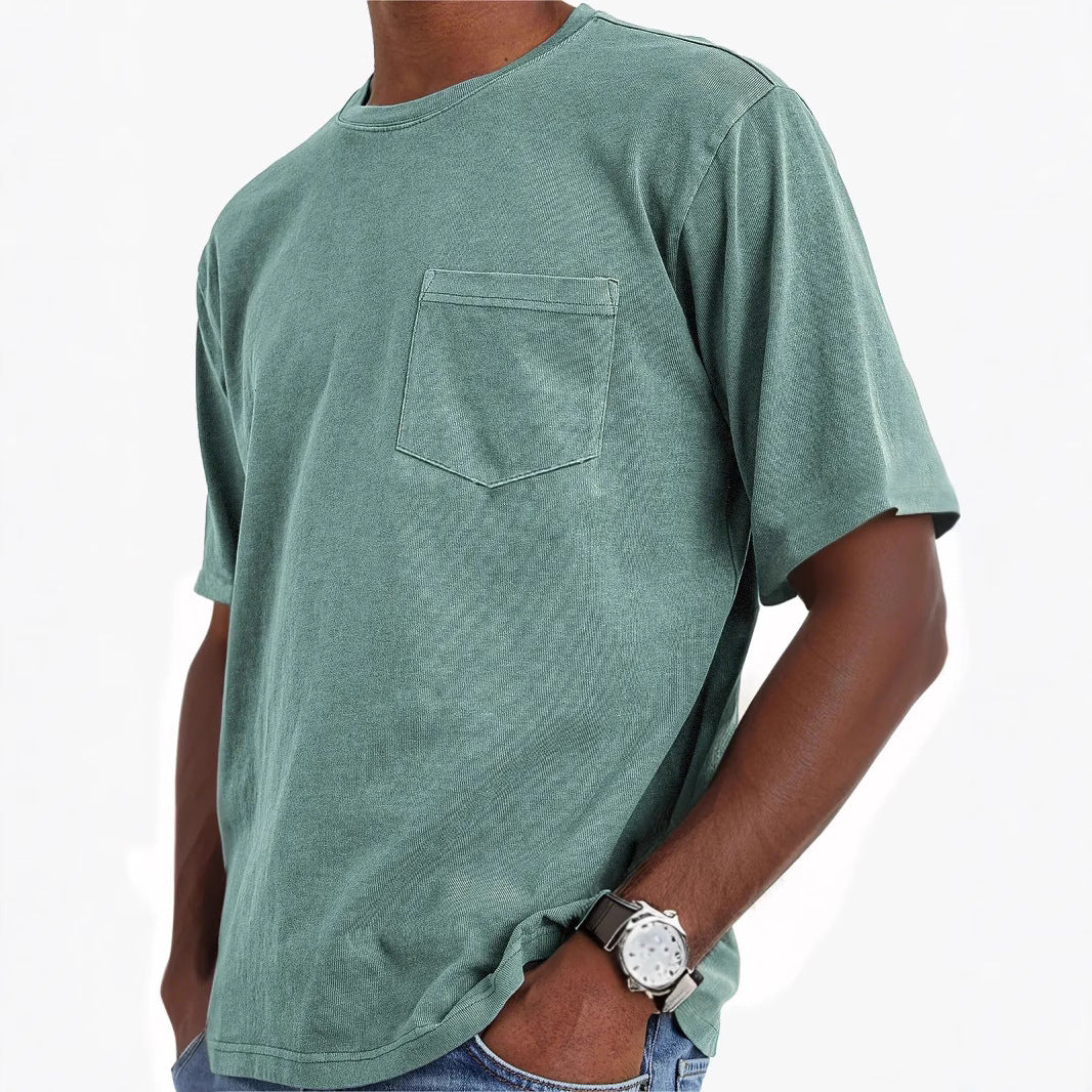 Herre Fritid Pocket T-Shirt Stilla