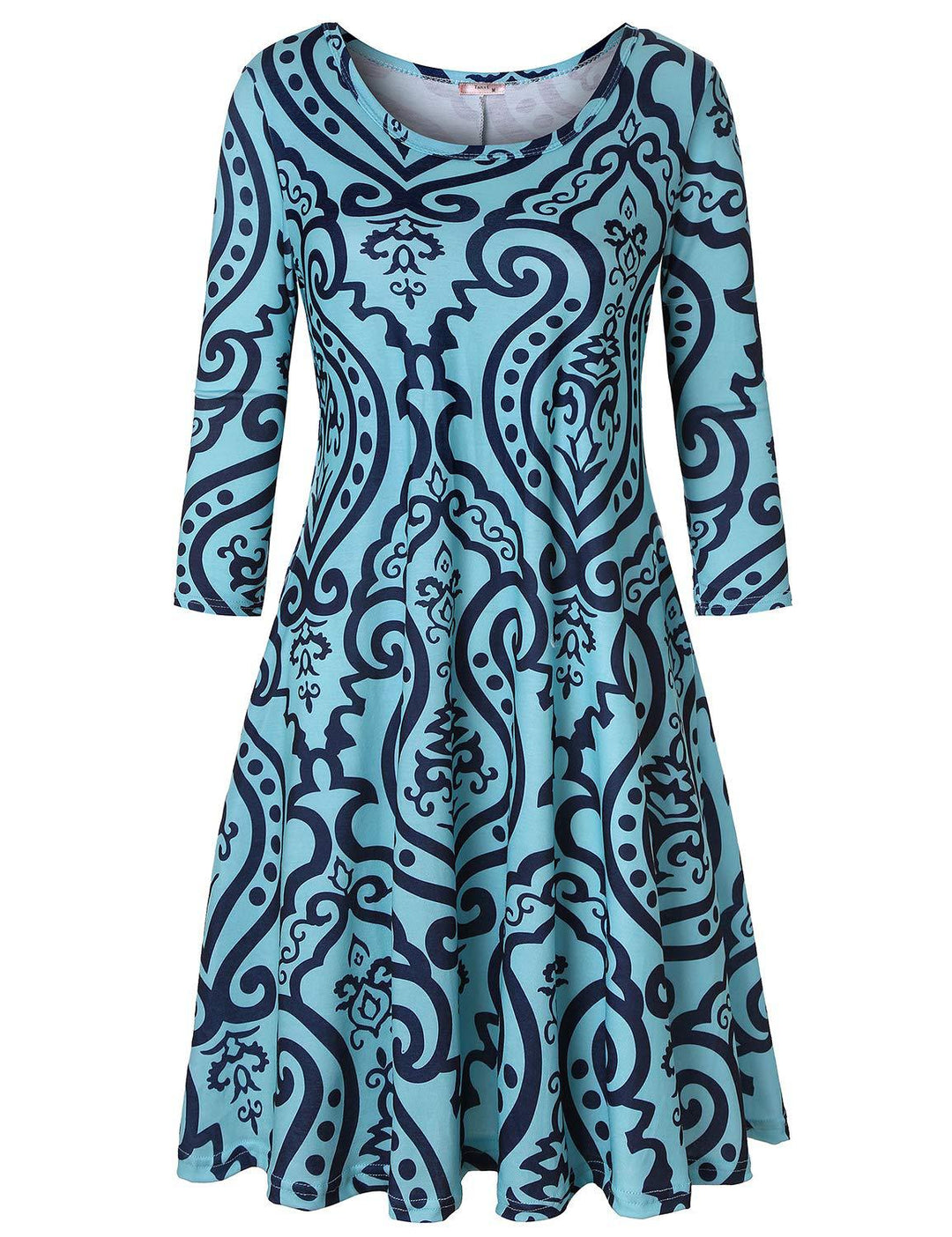 Dame Mode Tøj Kjole i elegant Boho-stil Stilla
