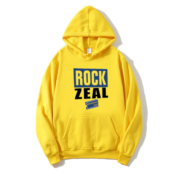 Dame hoodie med afslappet grafisk design Skovae