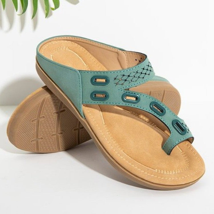 Dame toe separator med ergonomisk fodseng og moderigtigt rem-design Stilla