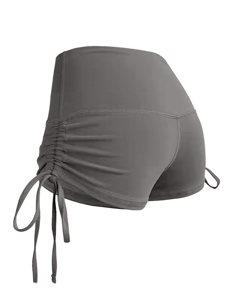 Dame Sporty Shorts med justerbar rynkeeffekt og høj talje Stilla