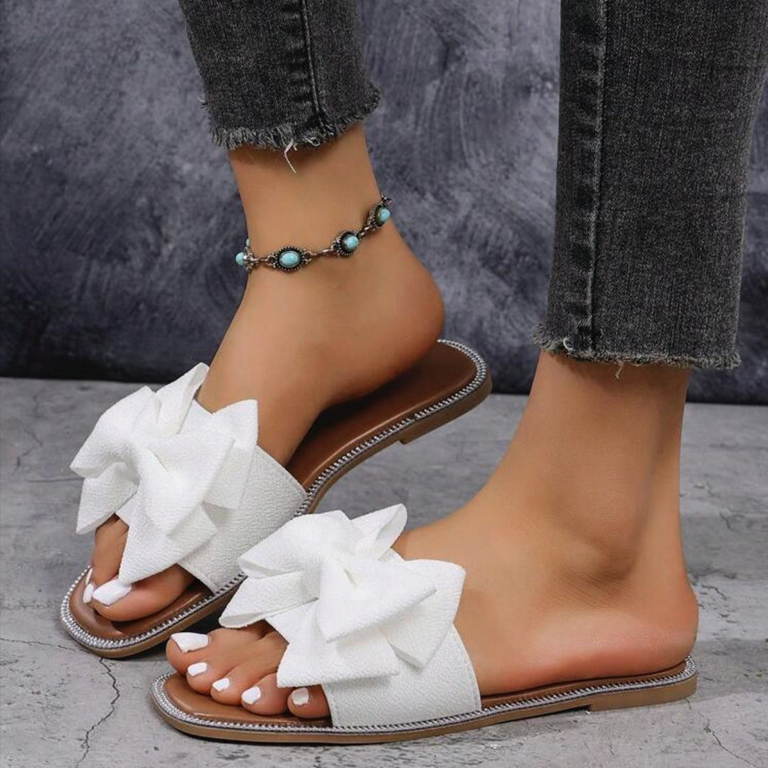 Dame Bue-Accent Rutscher Sandaler Stilla