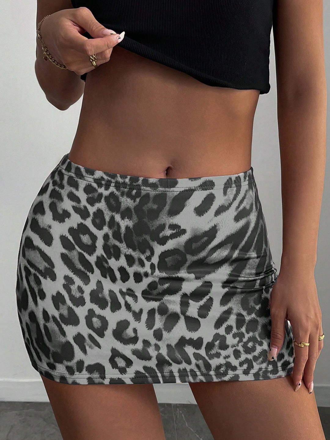 Damer Bikiniskørt med elegant drapering Skovae