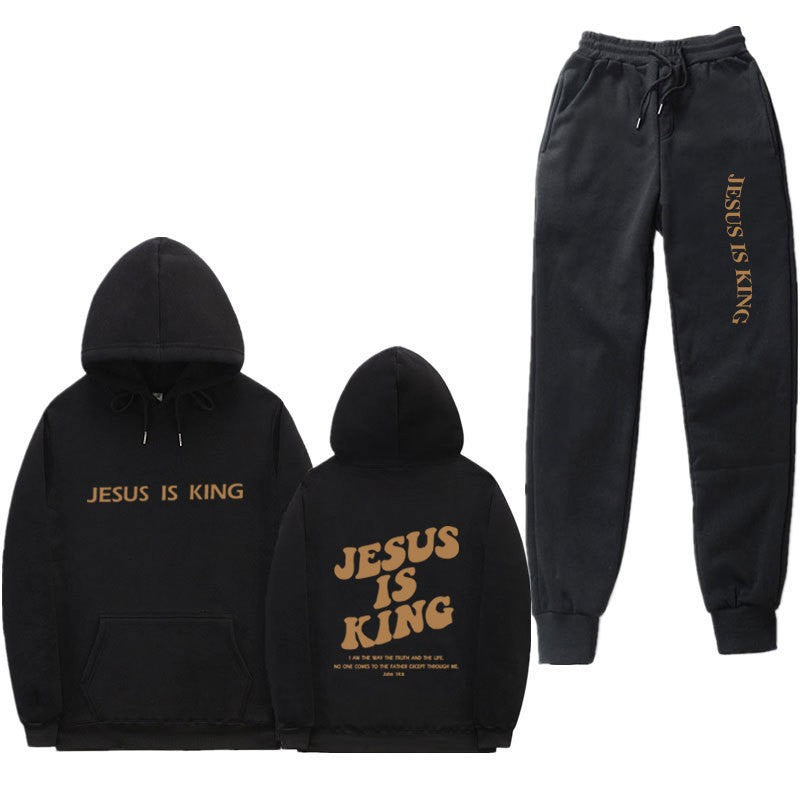 Dame Sweatshirt og Joggingbukser Sæt Skovae