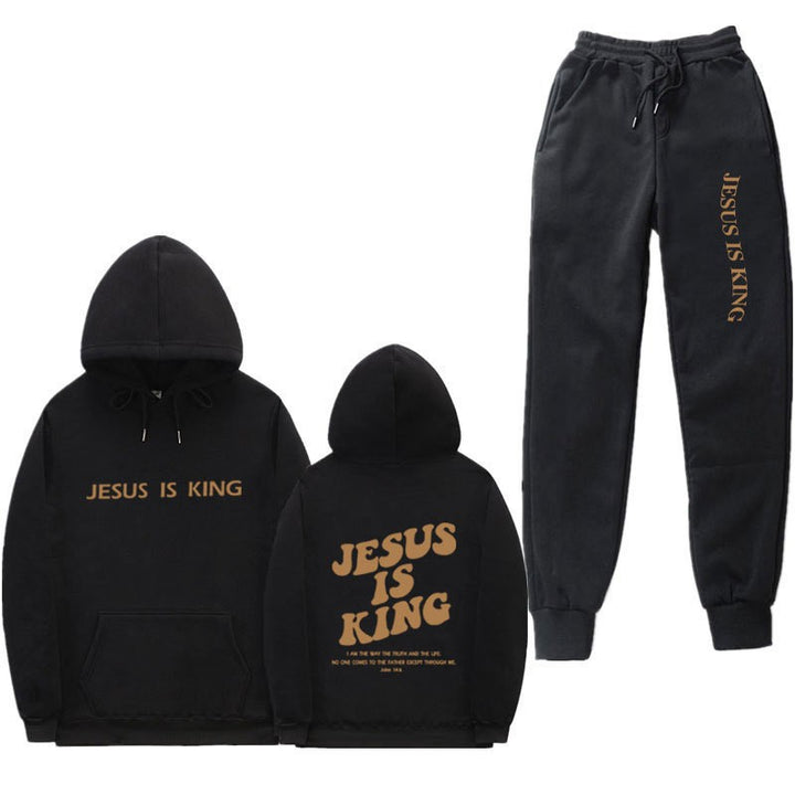 Dame Sweatshirt og Joggingbukser Sæt Skovae