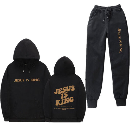 Dame Sweatshirt og Joggingbukser Sæt Skovae