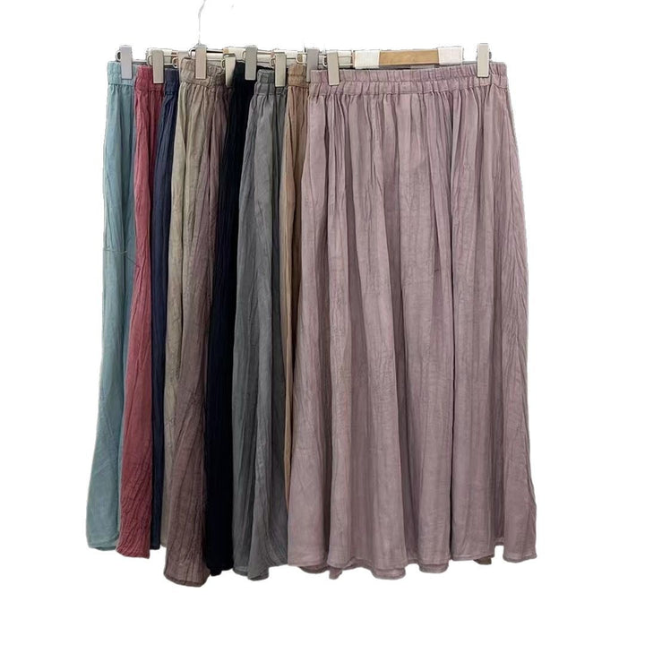 Femme Flowing A-Line Maxi Nederdel Stilla