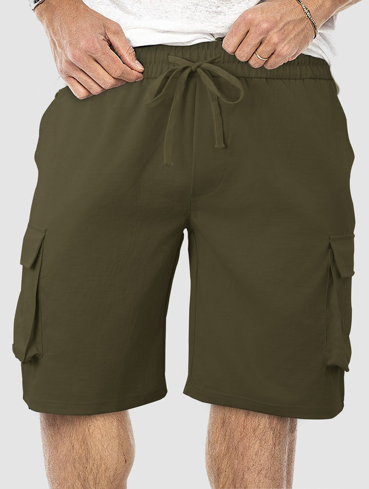 Herre Cargo Shorts med praktiske sidelommer og justerbar talje Stilla