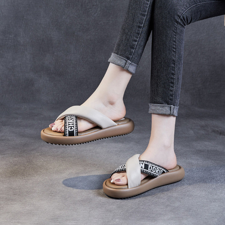 Kvinder Chic Kryds-Strop Sandaler Stilla