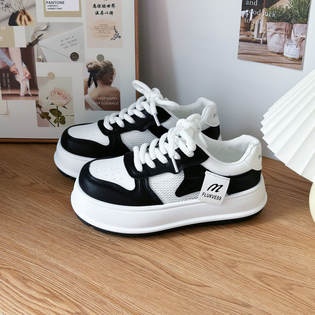 Dame Sneakers med dæmpende sål og åndbare mesh-indlæg Stilla