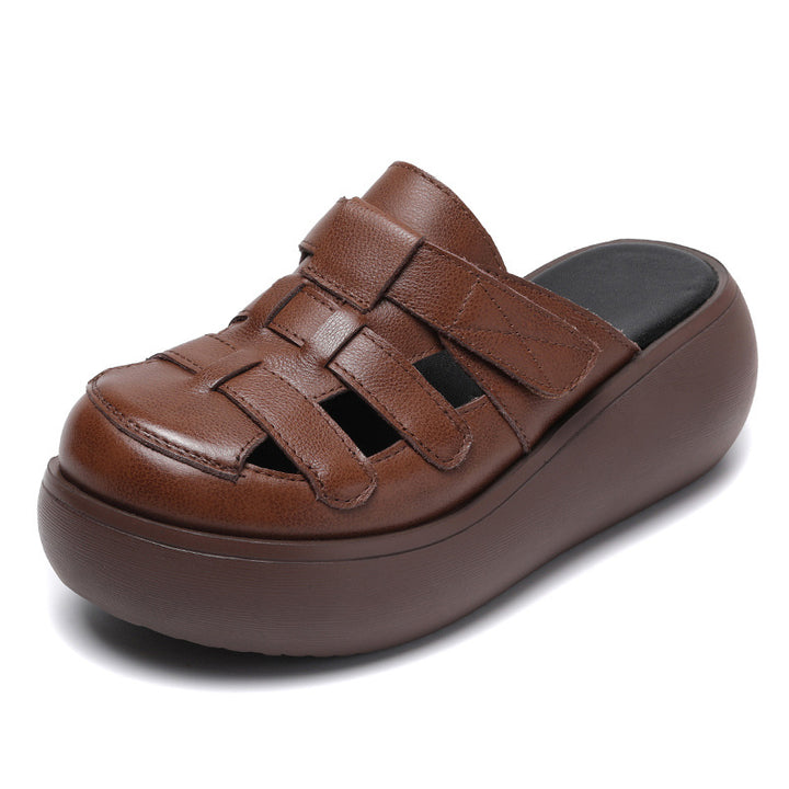 Femme Chic Platform Slide Sandaler Stilla