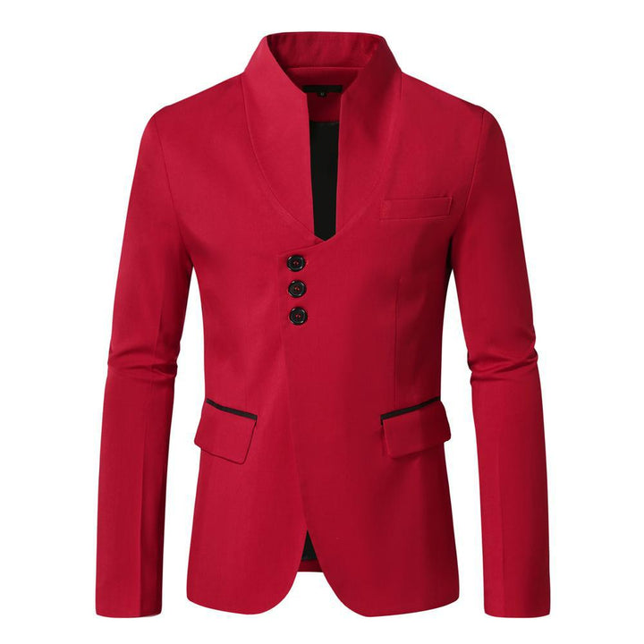 Damer Moderne Tætsiddende Blazer med Unikt Knapdesign Stilla