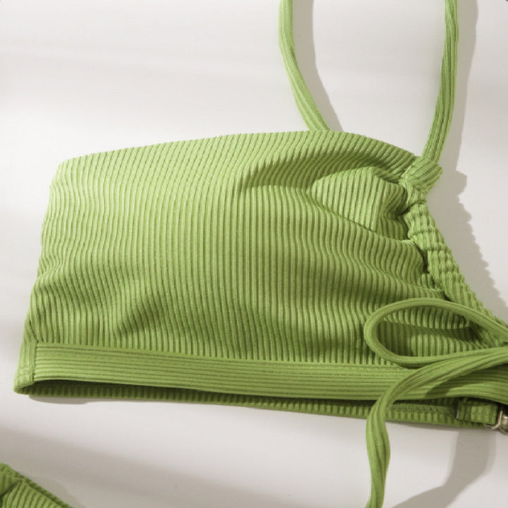 Dame Bikiniset med raffinerede flæsedetaljer Skovae