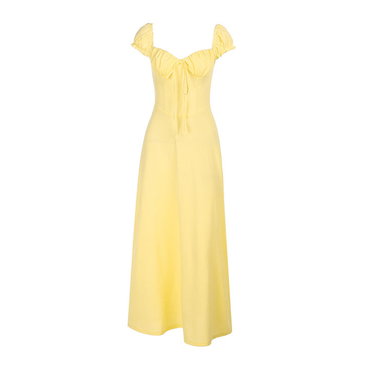 Dame elegant maxikjole med tidløs design Skovae