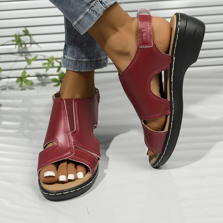 Dame Komfortable Sandaler i moderne design med anatomisk fodsenge Stilla
