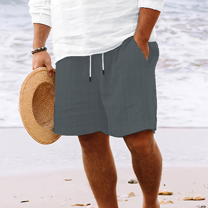 Herrer fritids strandshorts med strækbar snor Stilla