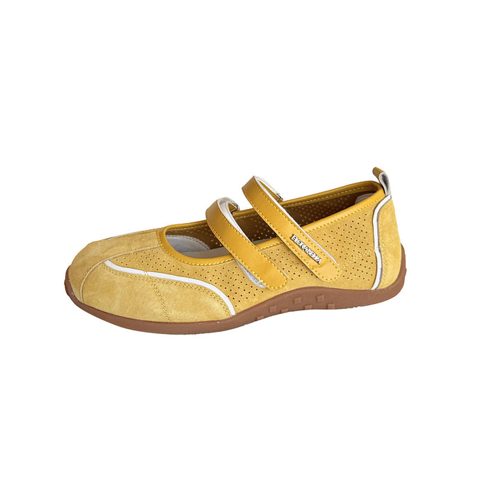 Dame Slip-On Komfort Ballerinas med stilfuldt remdesign Stilla