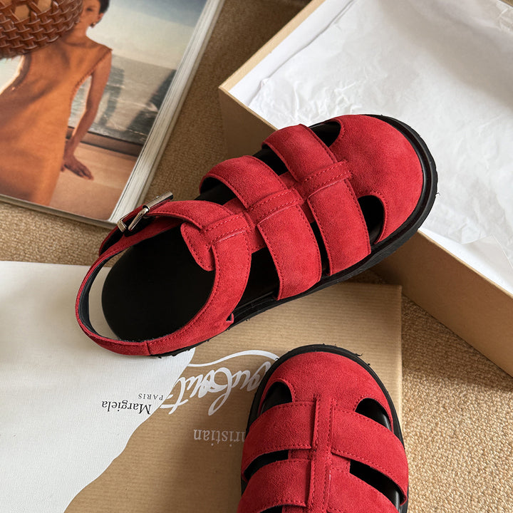 Femme Chunky Rem Komfort Sandaler Stilla