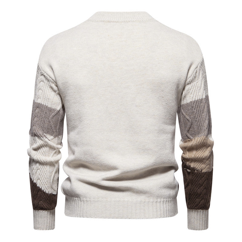 Herrer Stilfuld Groft Kabelstrikpullover Stilla