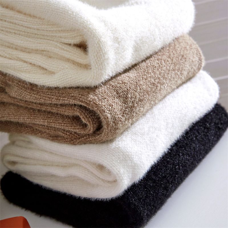 Dame Bløde Fleece Bukser med Elastisk Talje Skovae